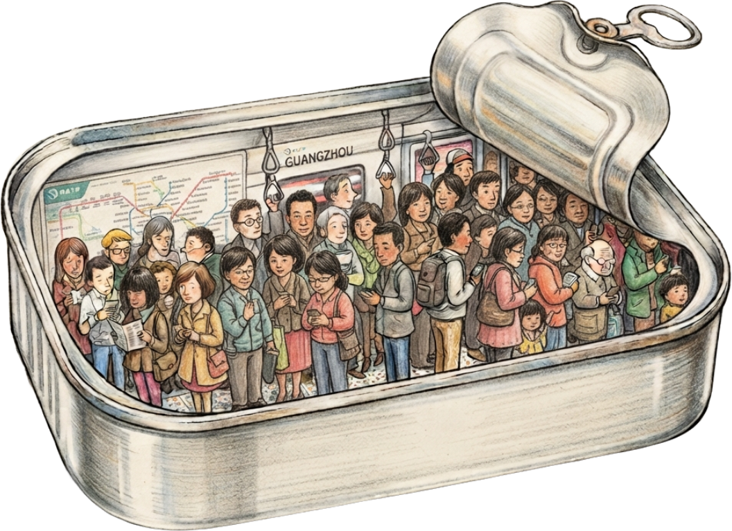 2.5亿通勤人群